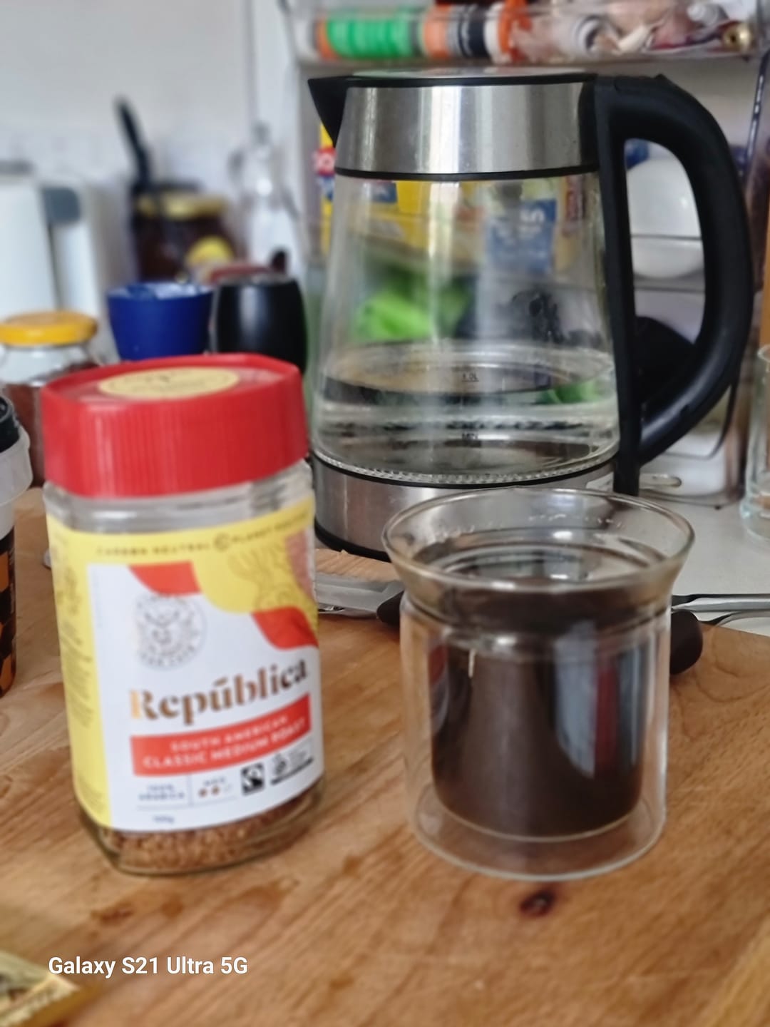 Customer photo review of South American Instant Coffee