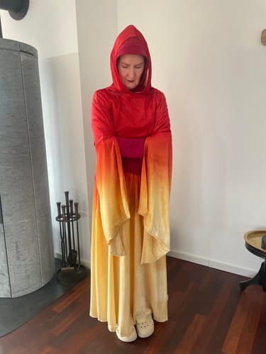 Customer photo review of Ahsoka Baylan Skoll Kostüm Set Cosplay Halloween Karneval Outfits