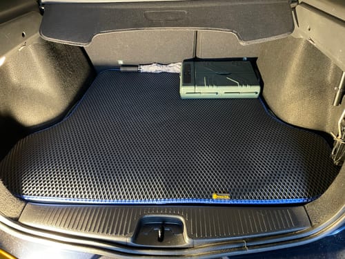 Customer photo review of Kofferraumwanne nach Maß
