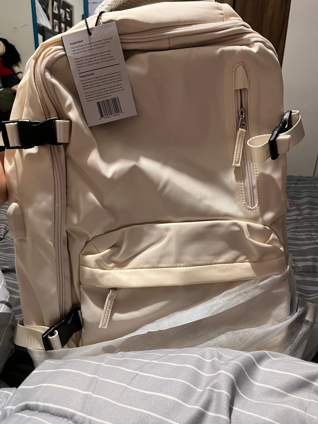Customer photo review of Royal Travel Backpack