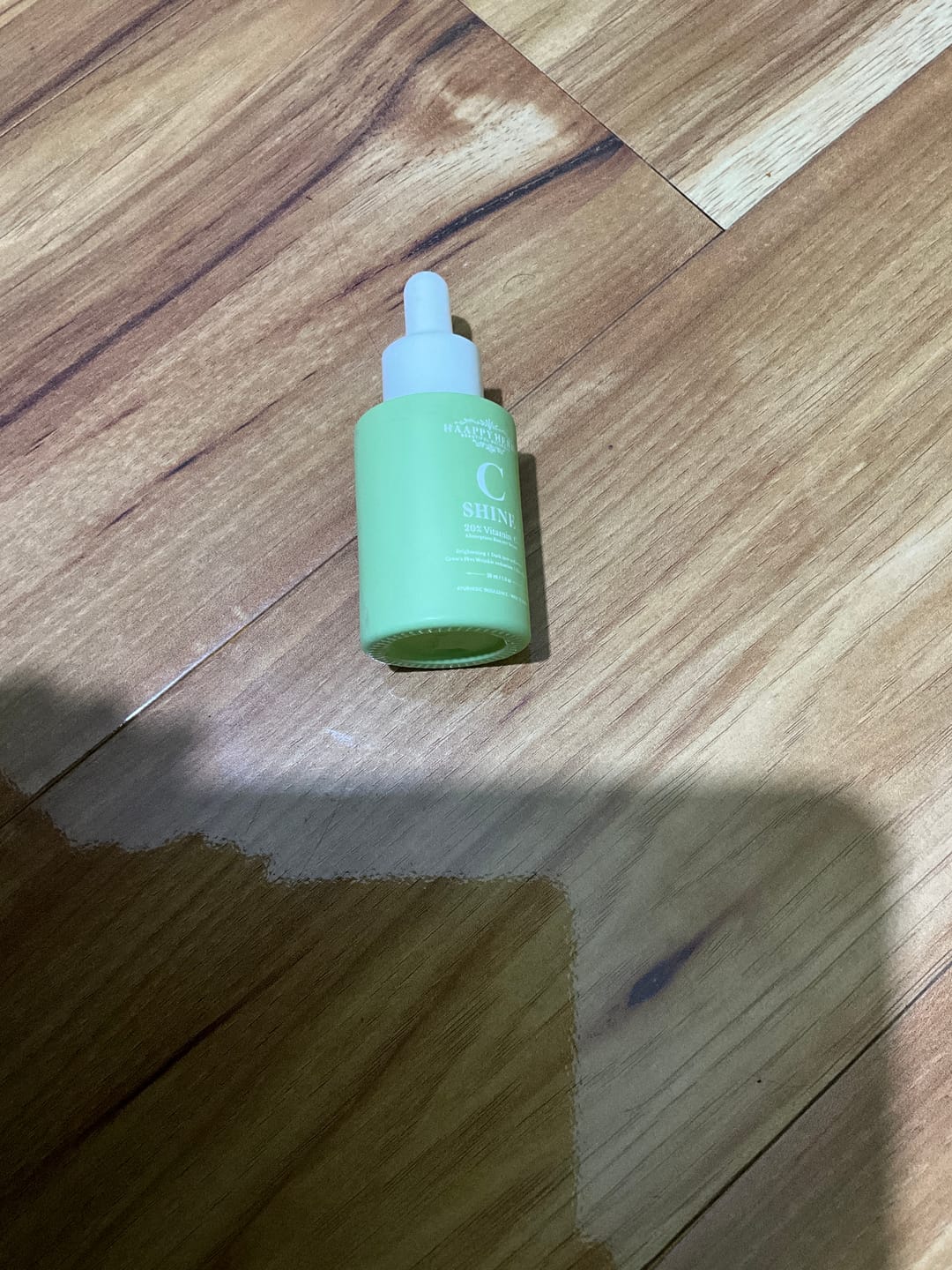Customer photo review of C Shine 20% Vitamin C Absorption Booster Serum (30 ml)