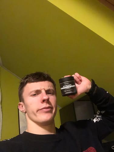 Zákaznická recenze s fotkou produktu Sleep Magnesium