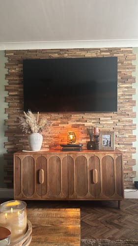 Customer photo review of Colorado Teak Panels