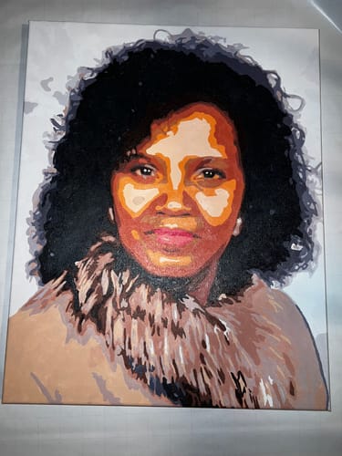 Customer photo review of Custom Selfie Paint Kit