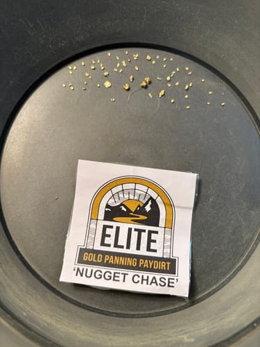 Customer photo review of Elite 'NUGGET CHASE' - Gold Panning Paydirt Concentrate