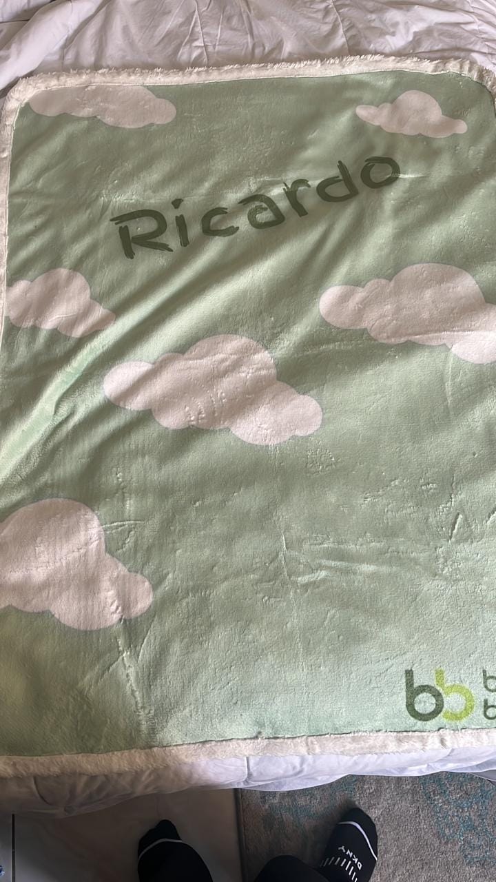 Customer photo review of Cobija frazada personalizable