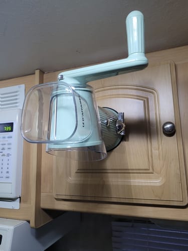 Customer photo review of 5 in 1 Gourmet Cheese Grater