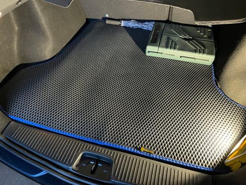 Customer photo review of Kofferraumwanne nach Maß