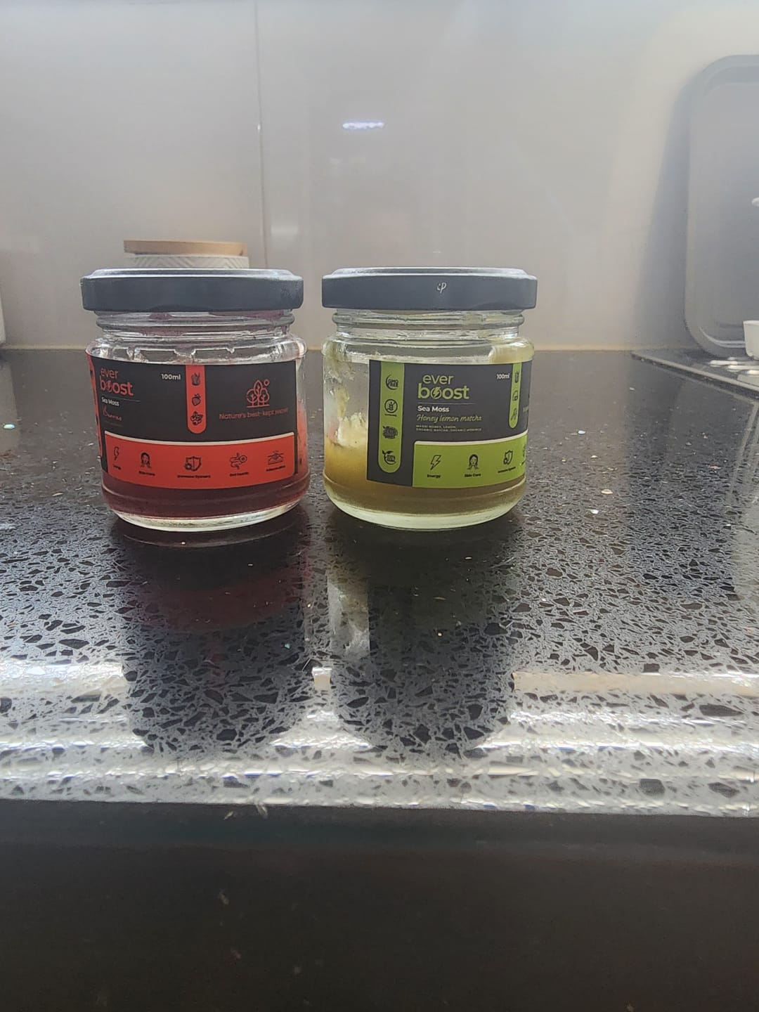Customer photo review of Everboost Sea Moss Gel Starter Pack