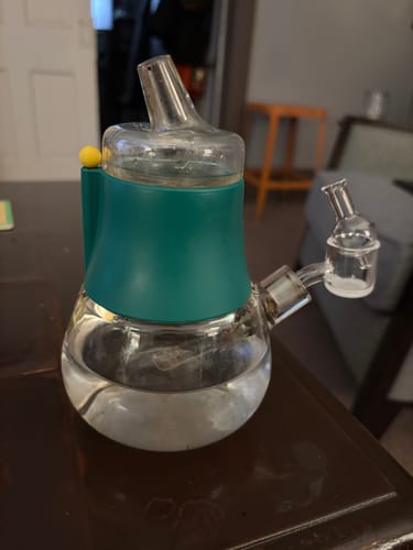 Customer photo review of Quartz Banger with Carb Cap - 10mm