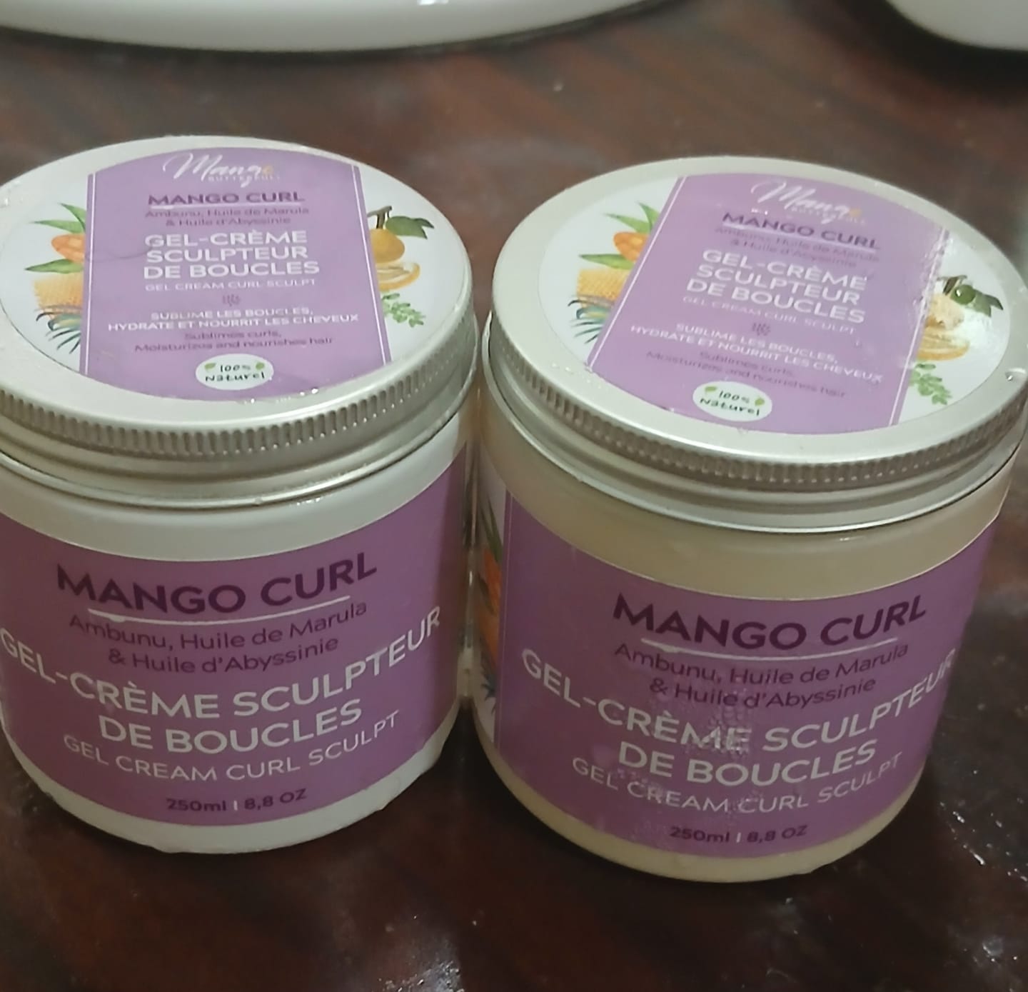 Customer photo review of Gel-Crème Sculpteur de Boucles MANGO CURL