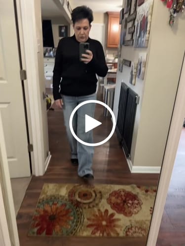 Customer video review of Look On The Bright Side - Judy Blue Retro Wide Leg Jeans