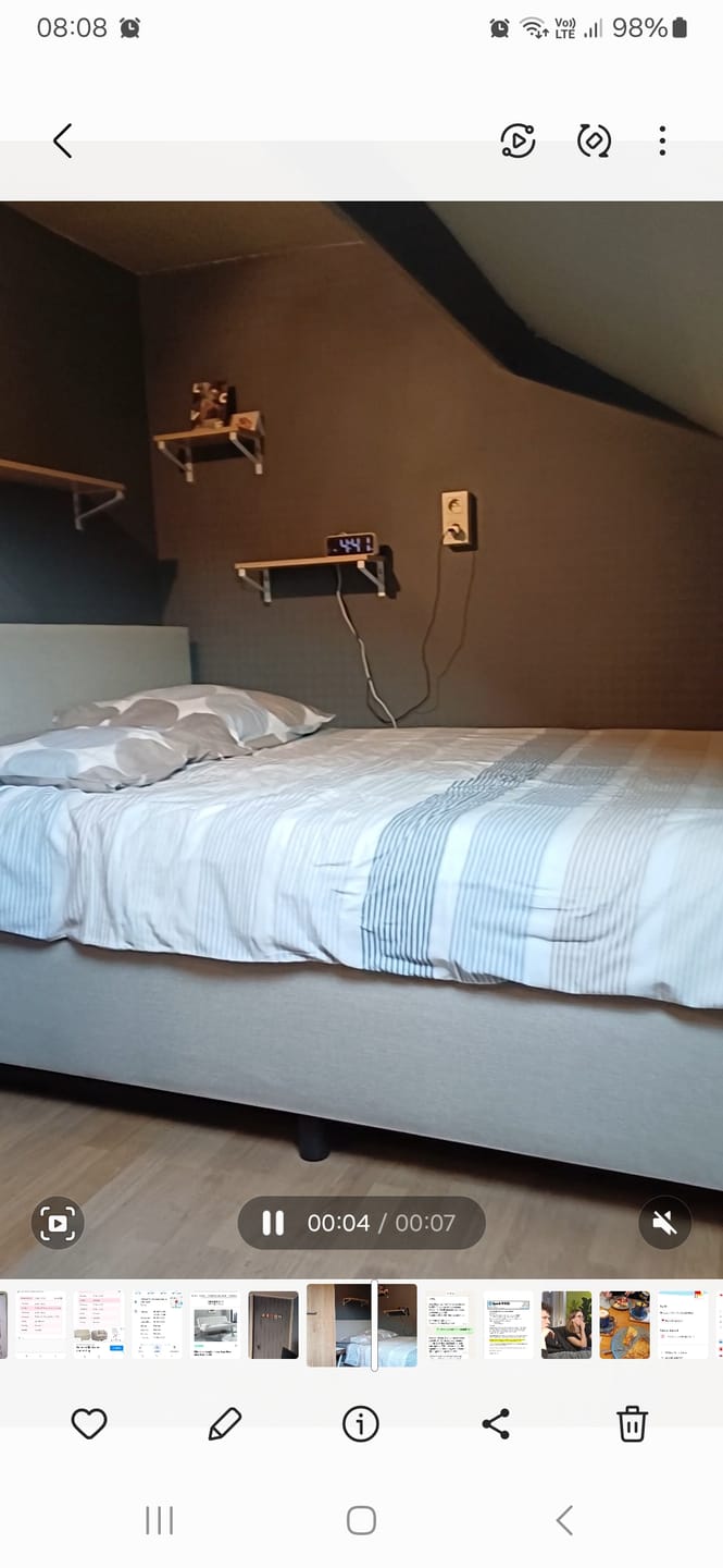 Customer photo review of Boxspring Relax (Extra hoge instap)