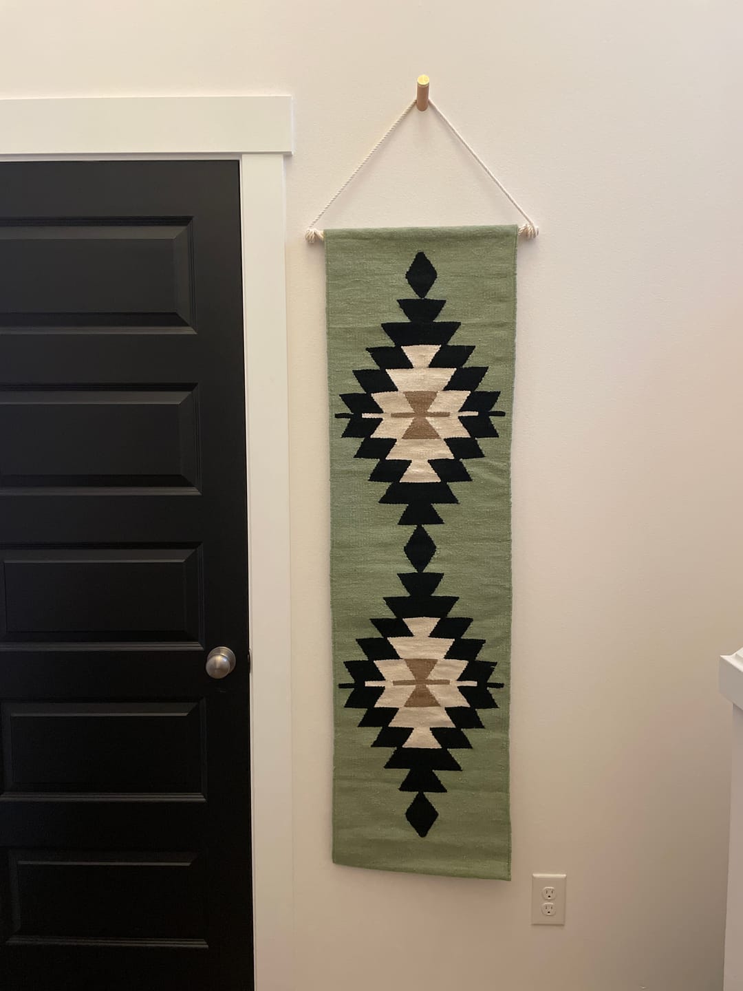 Customer photo review of Green Arizona Sage Wall Hanging
