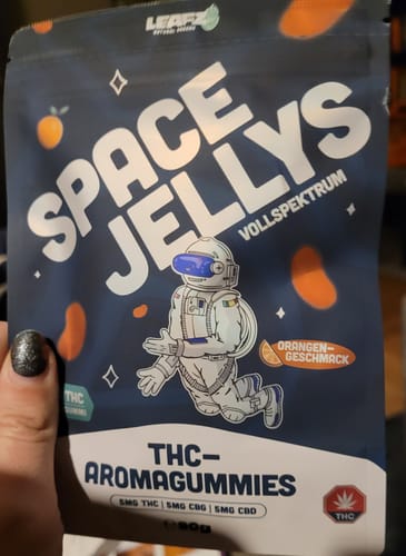 Customer photo review of THC Spacejellies Vollspektrum | 100mg THC | 20 Stk.