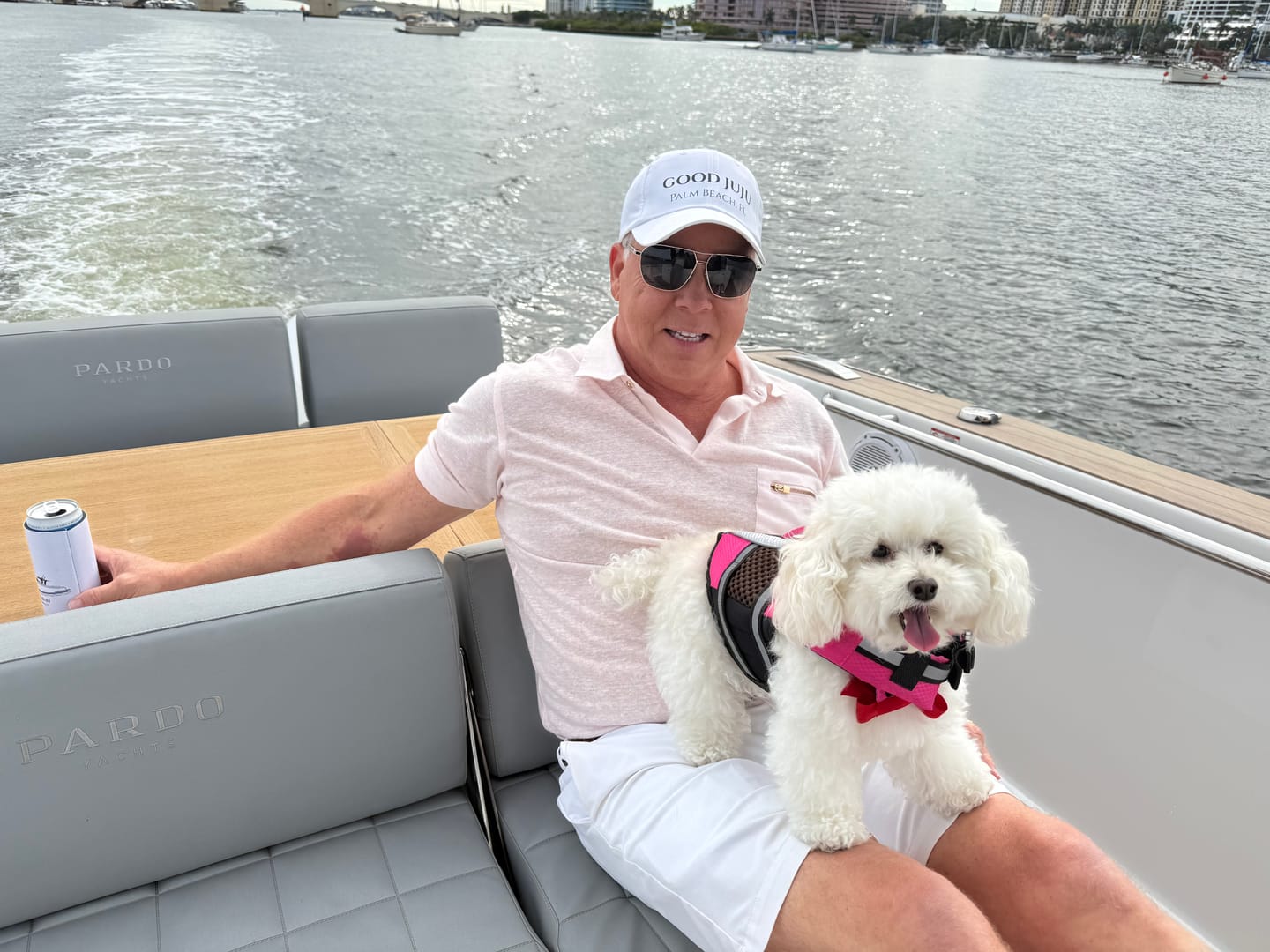 Customer photo review of Womens Captain & Crew Drifit Custom Boat Shirts - Long Sleeve