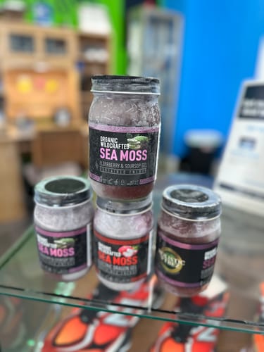 Customer photo review of Elderberry and Soursop Sea Moss Gel Trio