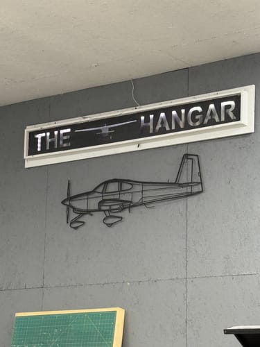 Customer photo review of RV-10 Silhouette Metal Wall Art