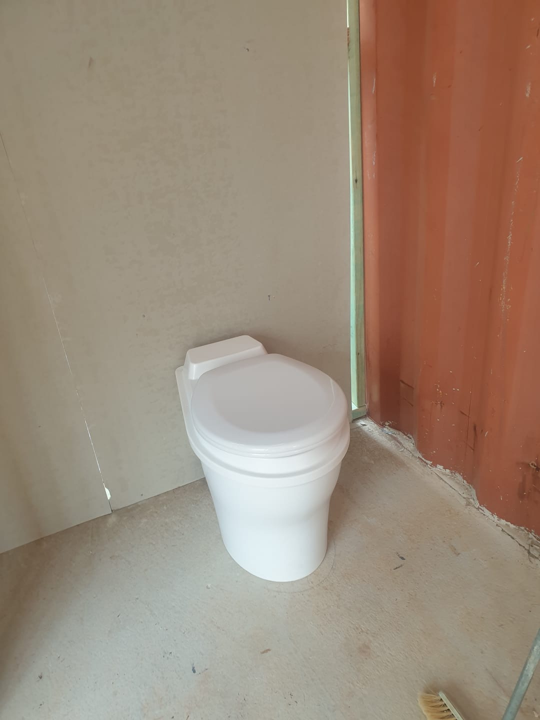 Customer photo review of Nature Loo NL3 Composting Toilet with 3 Composting Chambers