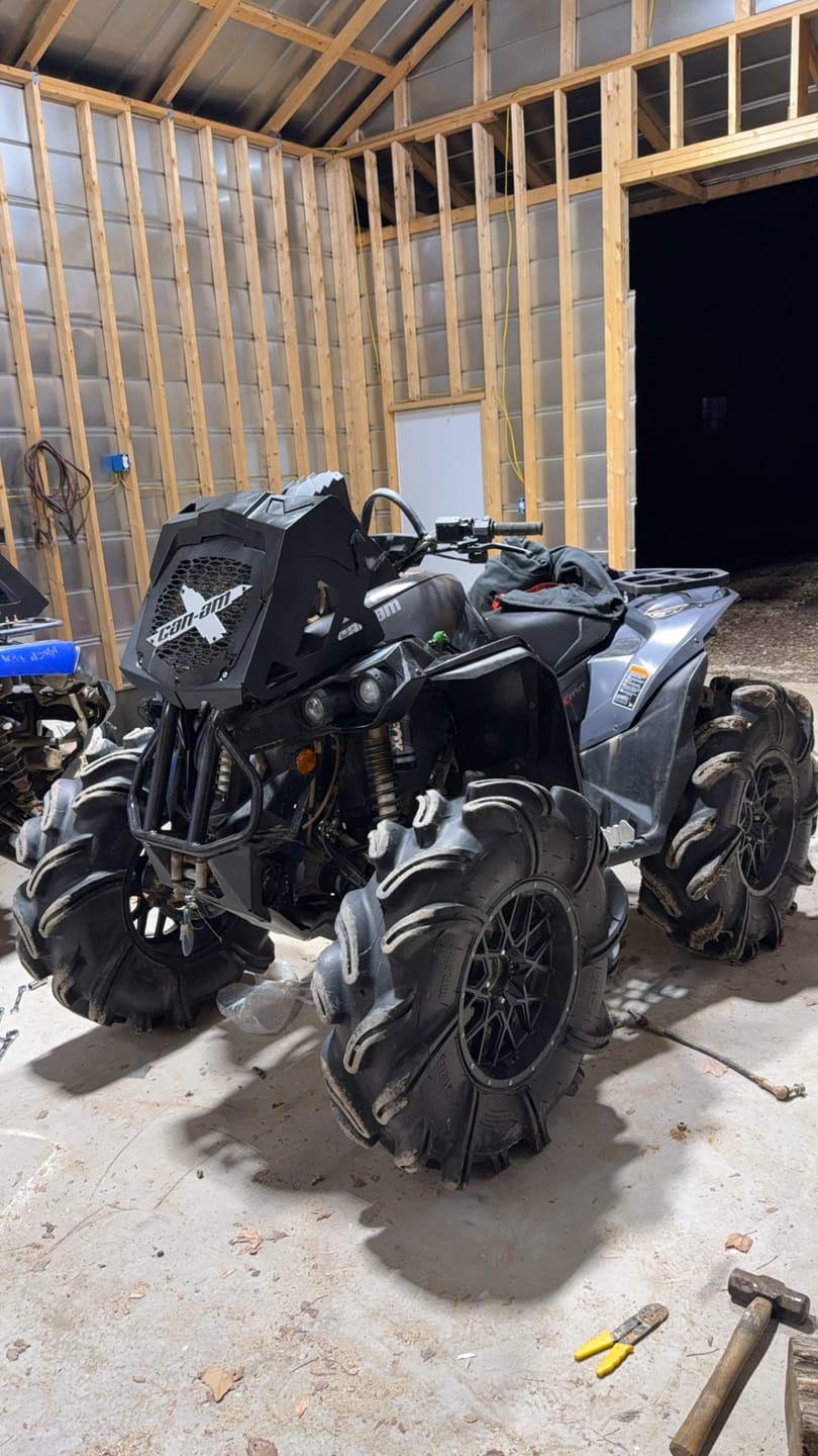 Customer photo review of 2-Inch Lift Kit for Can-Am Outlander 650/850/1000R & MAX (2019+)