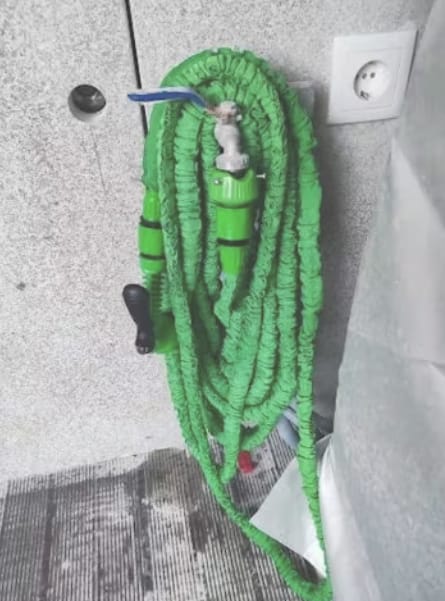 Customer photo review of AquaFlex Pro – Der flexible Gartenschlauch mit 7 Sprühfunktionen