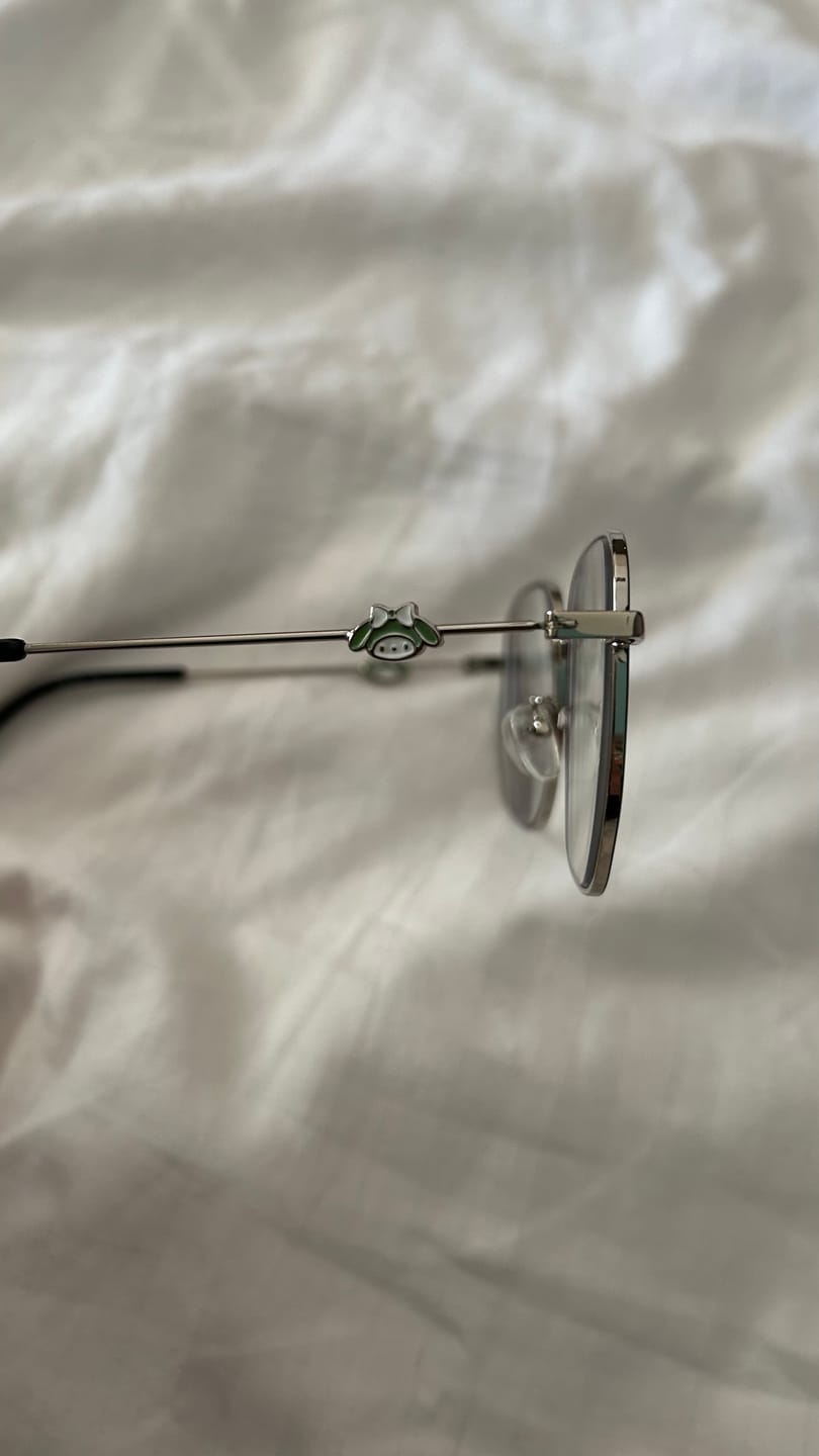Customer photo review of Melly Eyeglasses