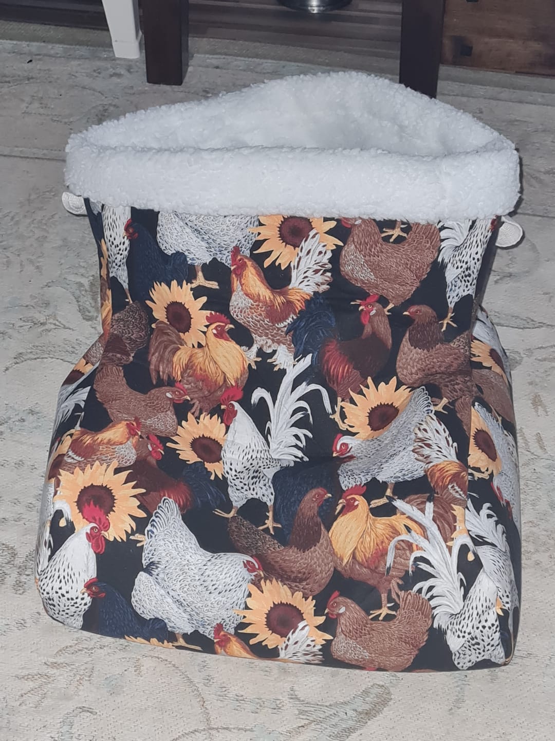 Customer photo review of Sherpa Faux Fur Fabric