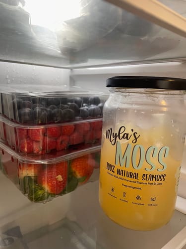 Customer photo review of MYLASMOSS SEAMOSS GEL (720ML)