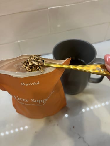 Customer photo review of Liver Support Tea