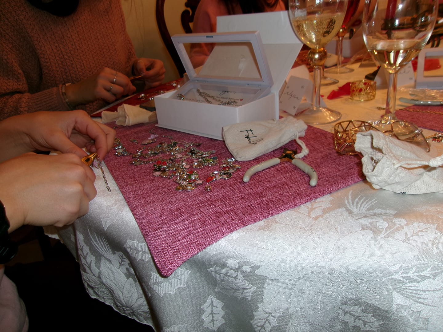 Customer photo review of FabuLove Charm Jewelry Kit