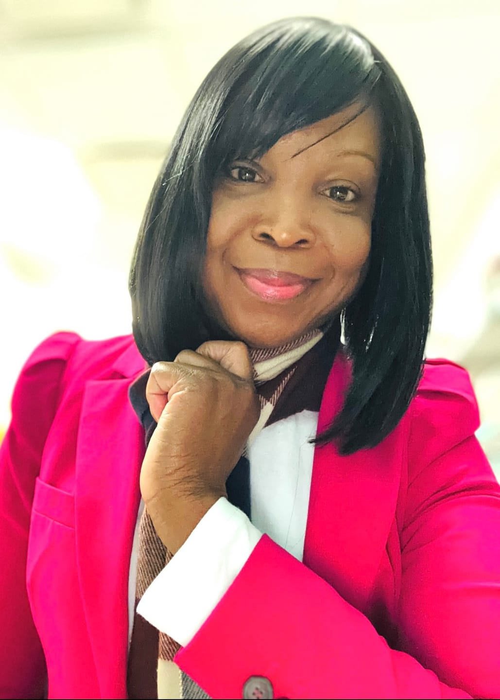 Customer photo review of Freetress Equal Synthetic Hair Wig LITE 001