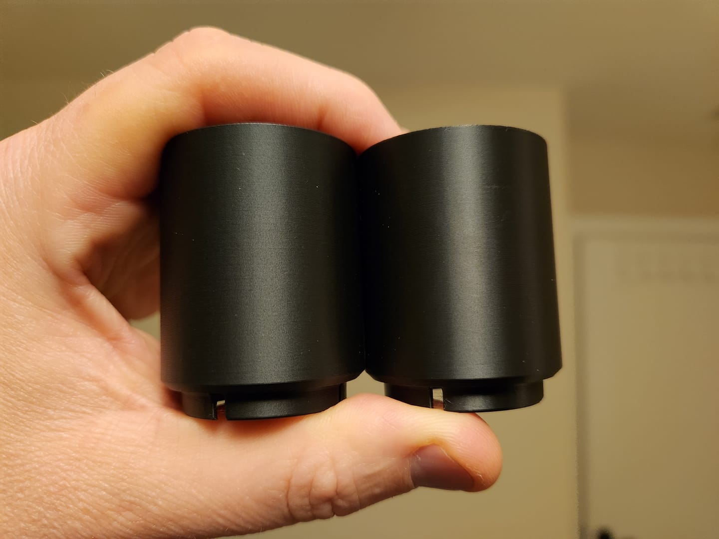 Customer photo review of Matte Black PETG Filament 1.75mm 1kg