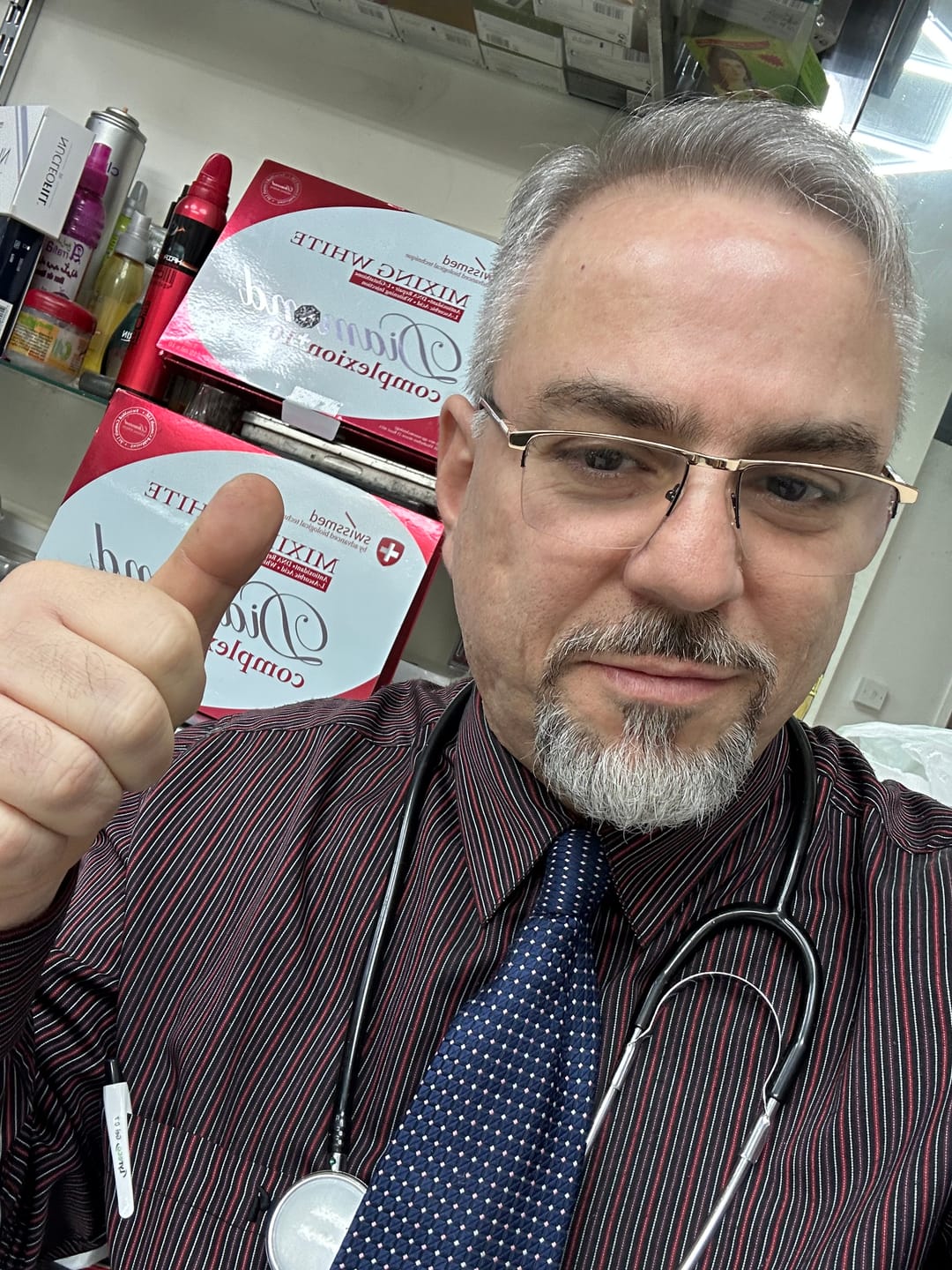 Customer photo review of Mixing White Diamond Complexion+10