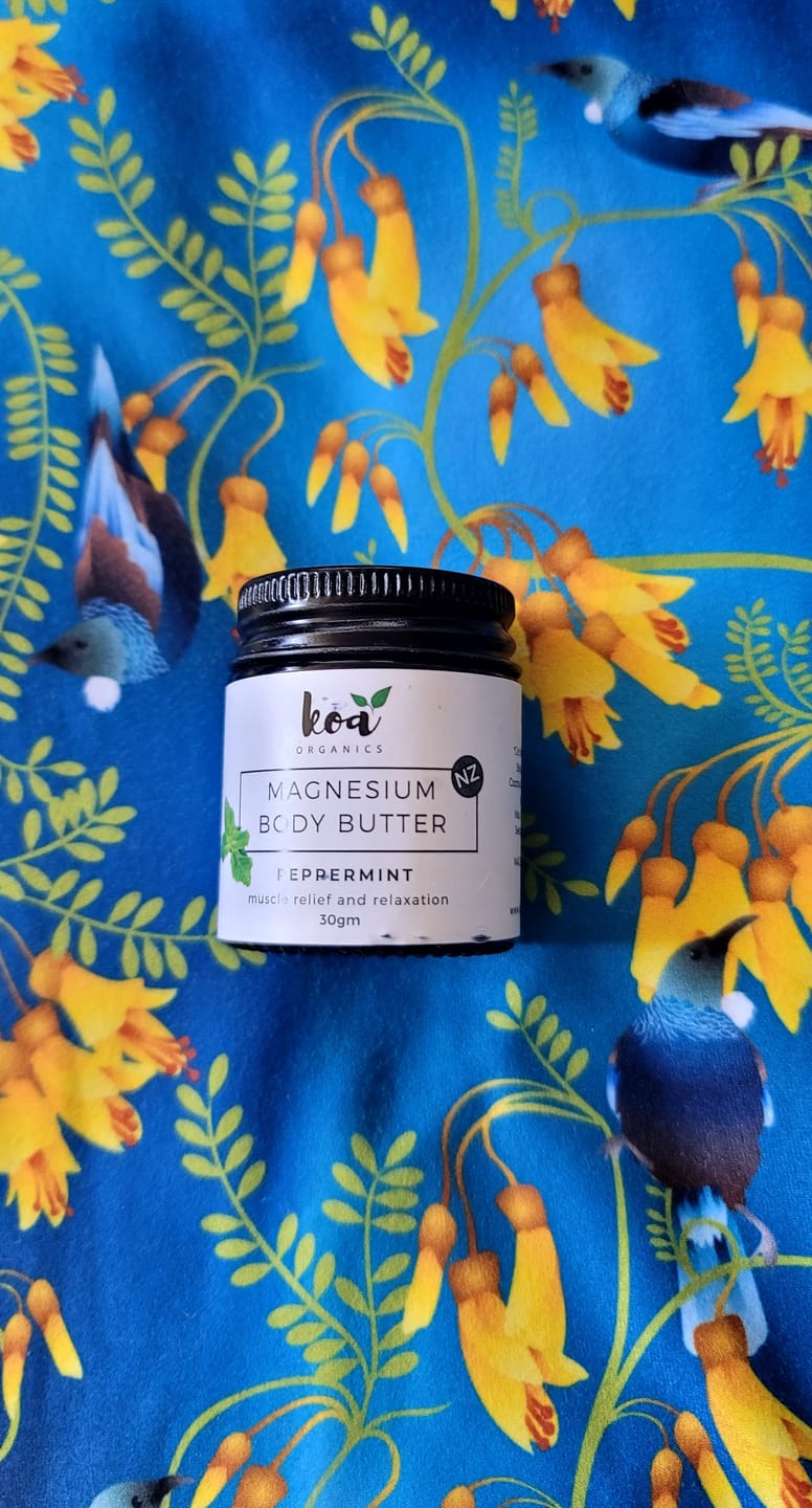 Customer photo review of Magnesium Body Butter with Peppermint