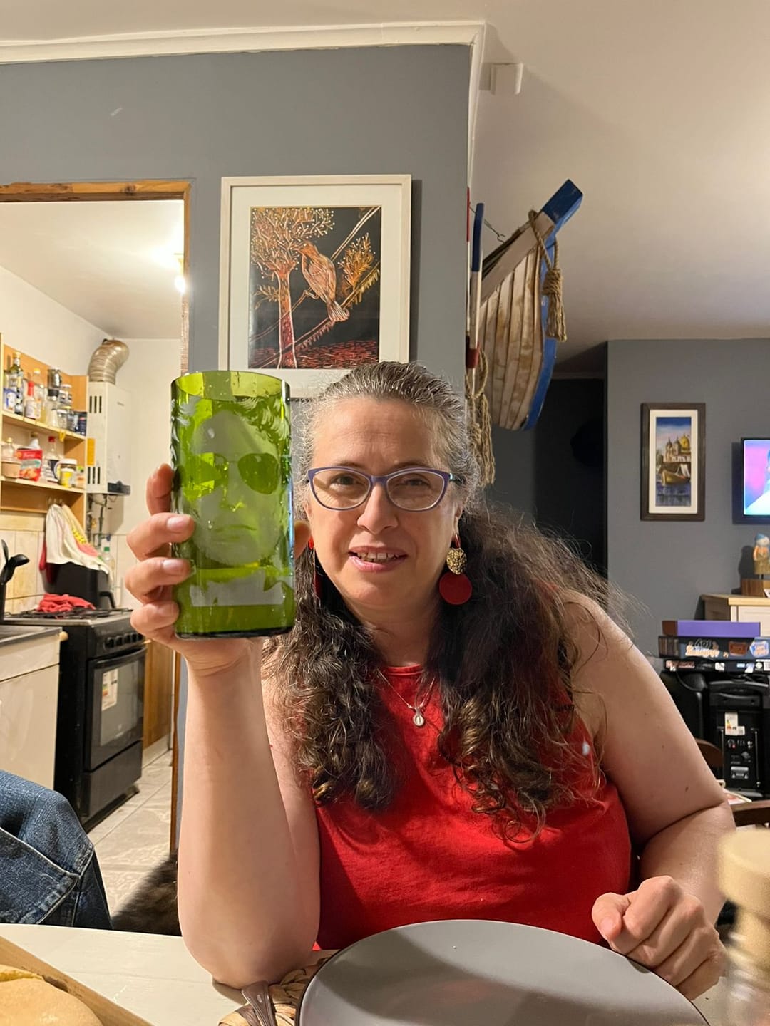 Customer photo review of Rock Argentino - Juego de 6 Vasos