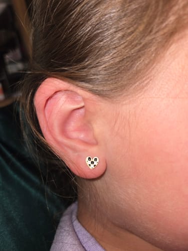 Customer photo review of Checkered Heart