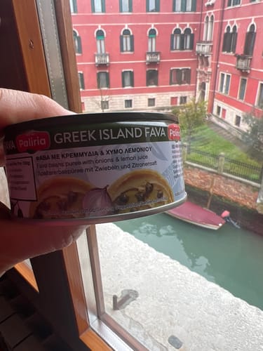 Customer photo review of Fava beans puree - 3x280g