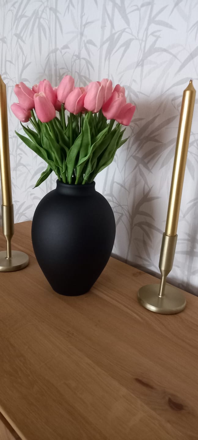 Customer photo review of Tulpen Boeket - Roze (25 stengels)