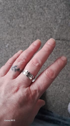 Customer photo review of Just Breathe Ring