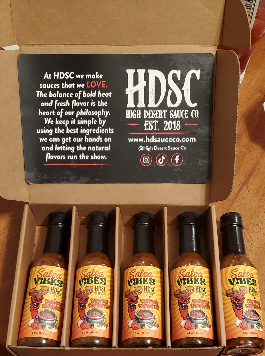 Customer photo review of Salsa Vibes