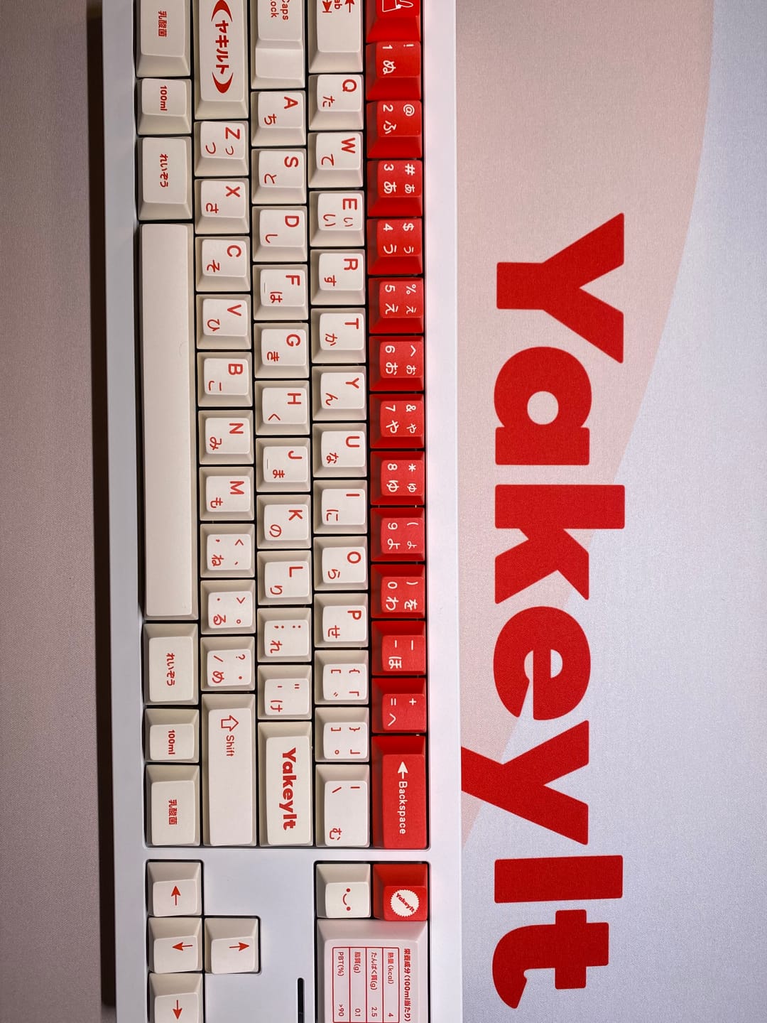 Customer photo review of TUT YAKEYLT CHERRY PROFILE KEYCAPS SET