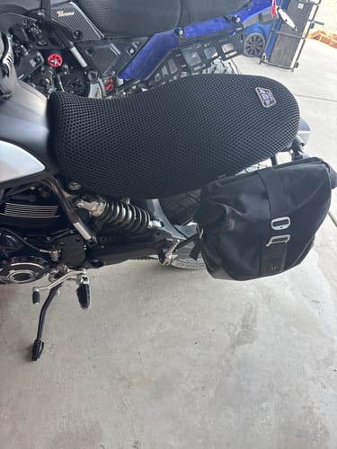 Customer photo review of Wind Rider Seat Cover