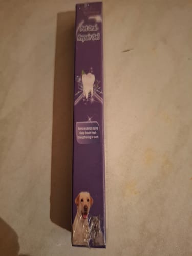 Customer photo review of DentalPaw Kutya Fogkő Eltávolító Fog és Szájápoló Gél