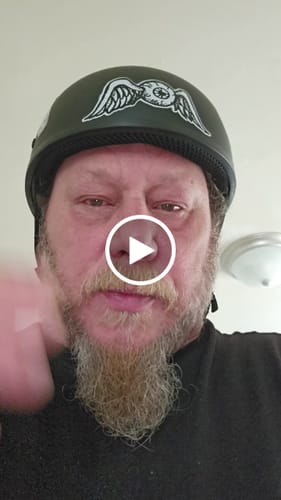 Customer video review of Smallest lightest DOT Beanie Helmet - Flat Black / No Peak
