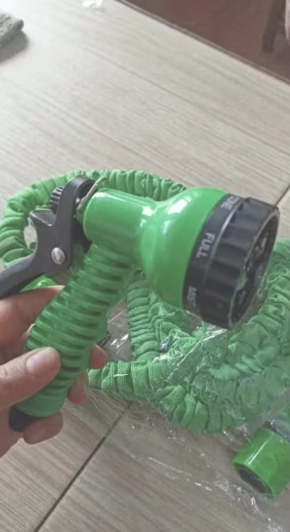 Customer photo review of AquaFlex Pro – Der flexible Gartenschlauch mit 7 Sprühfunktionen