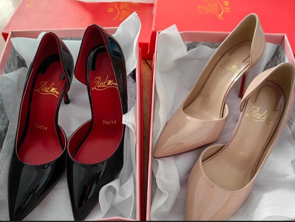 Customer photo review of Shoes Woman 2024 Trend Luxury Shoes For Women Brand Pumps Red Shiny Bottom Pointed Toe High Heels Party Elegant Ladies Shoe 2025