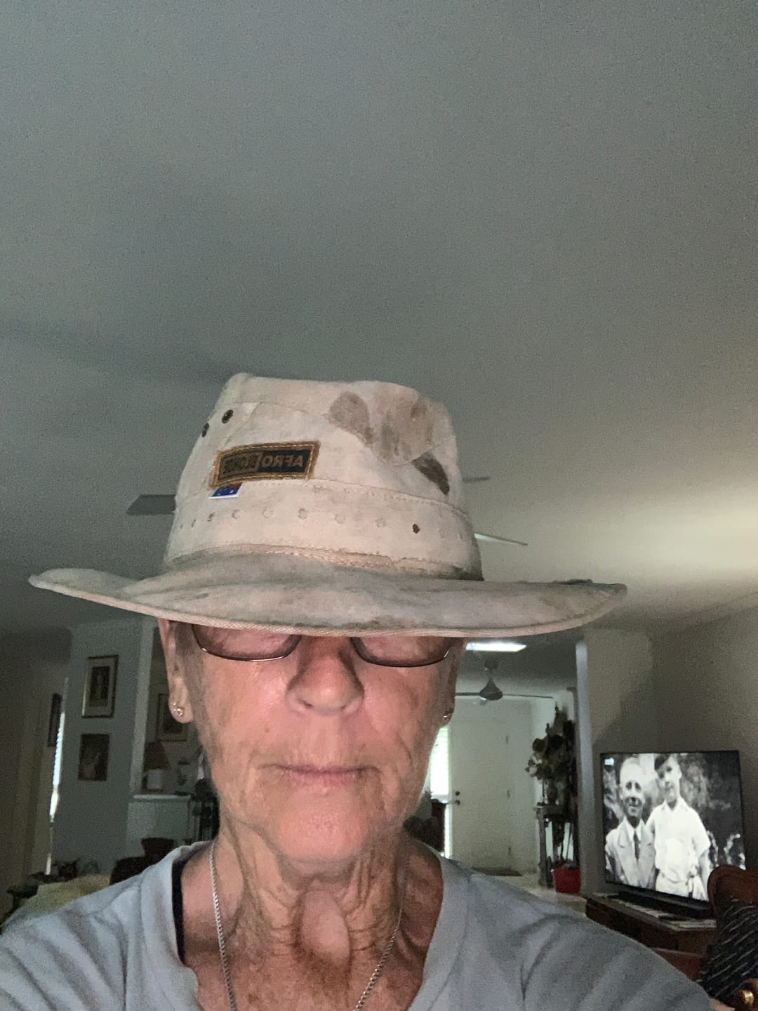 Customer photo review of Wire Brim Hat