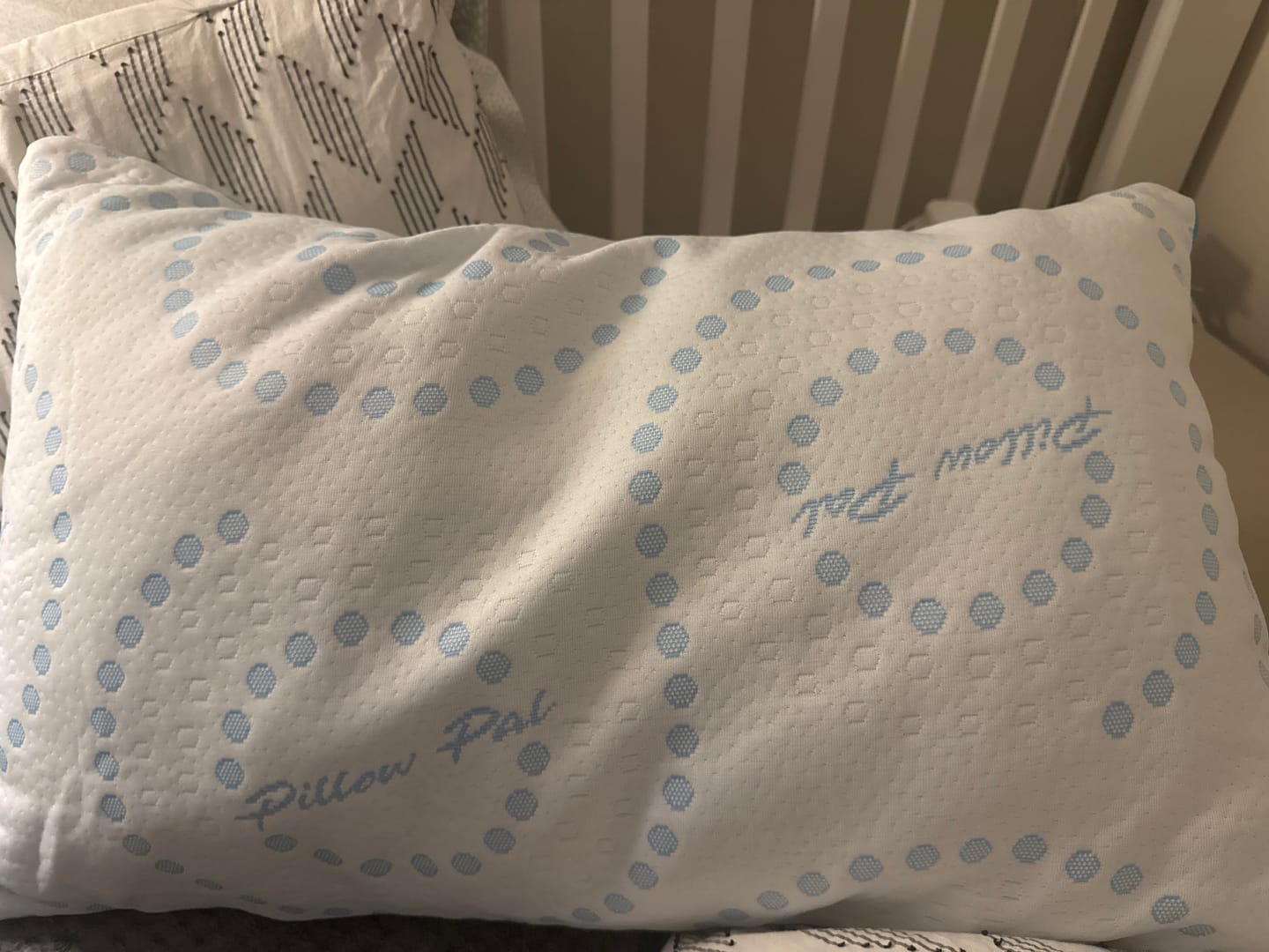 Customer photo review of Cool Memory Foam Pillow