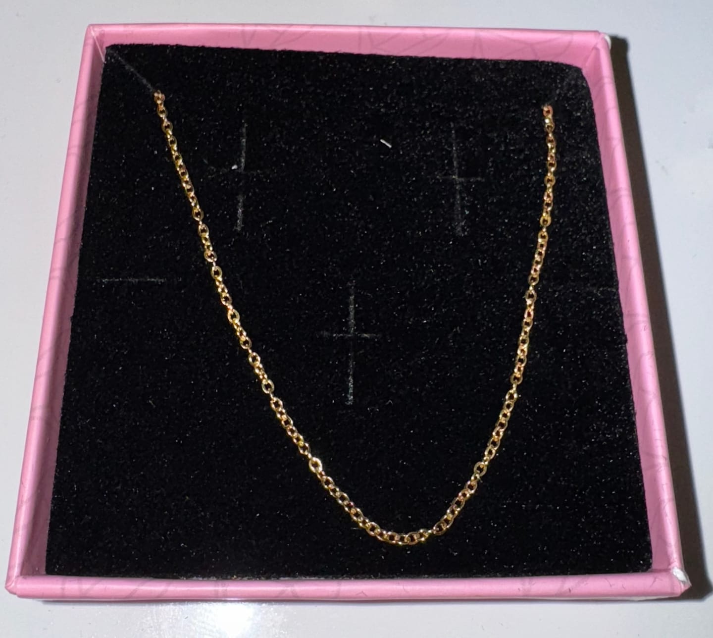 Customer photo review of Filigran Halskette | 18K vergoldet