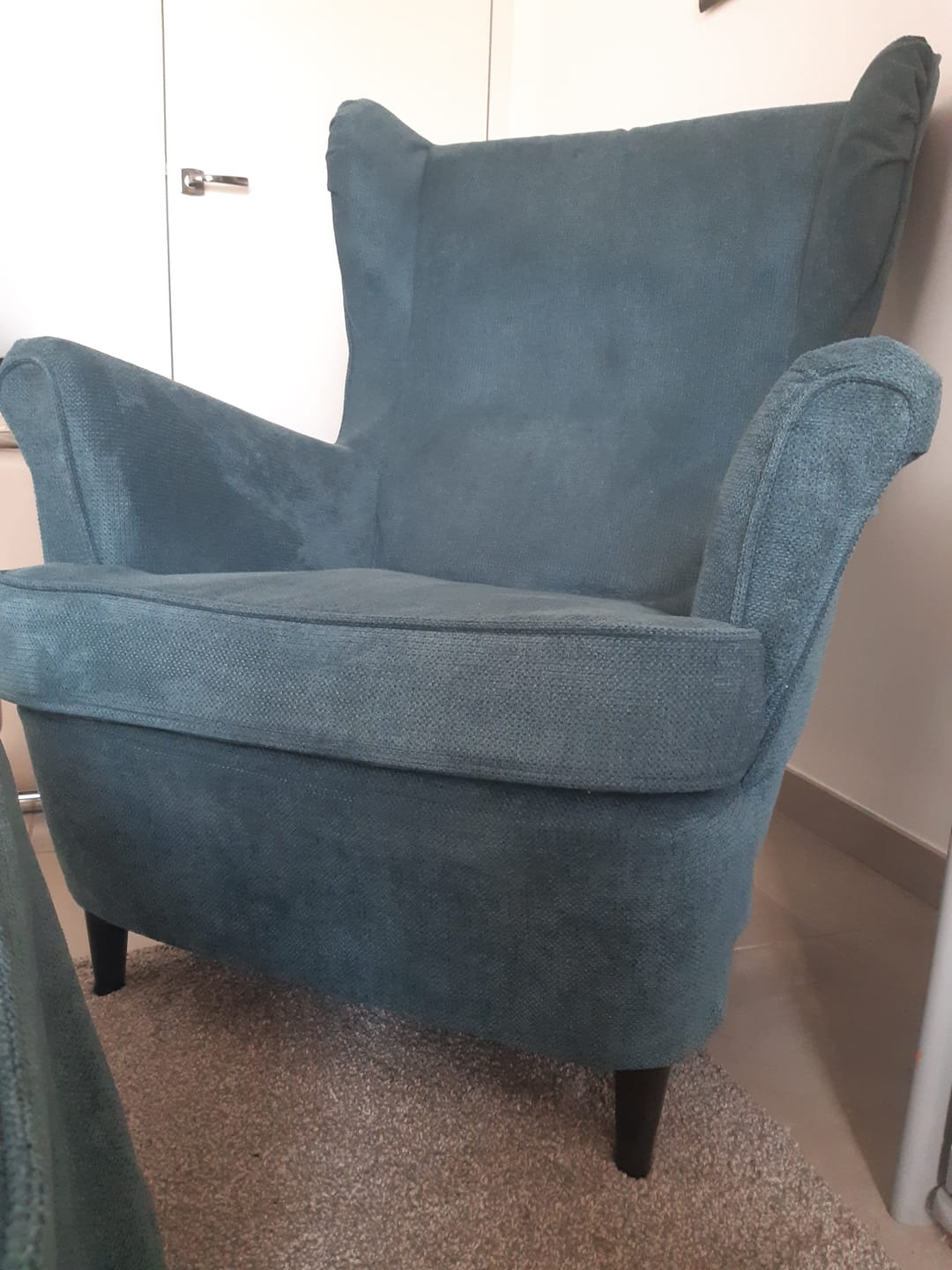 Customer photo review of STRANDMON IKEA Armchair Cover